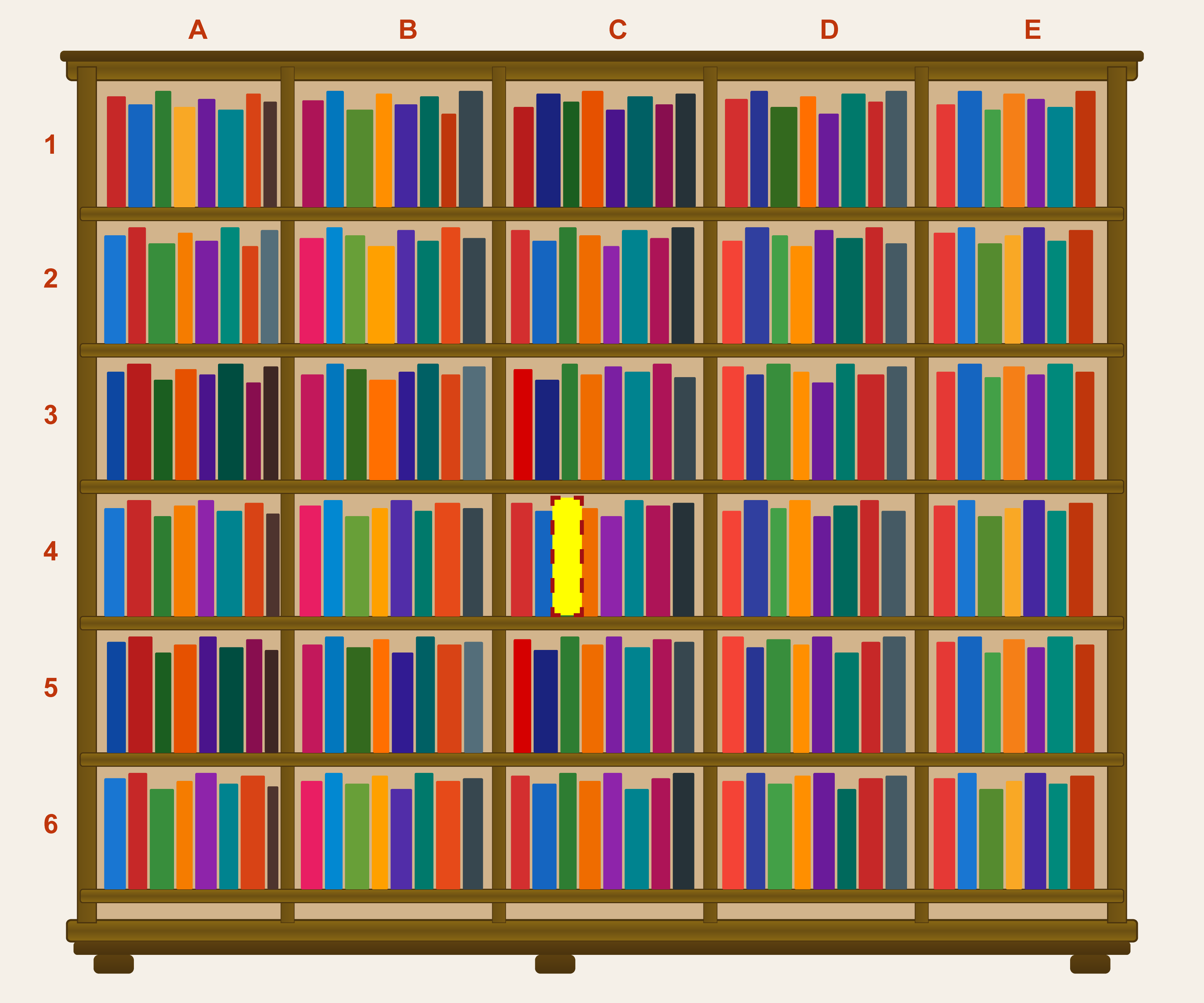 Bookshelf lounge — Salon-C-4